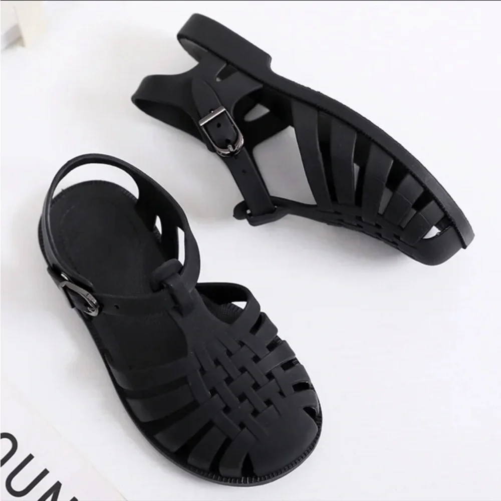 Children/Baby/Girl Summer Soft Non-slip Sandal/Shoe Size 27 EU/ 6‎ US NEW!!🖤☀️